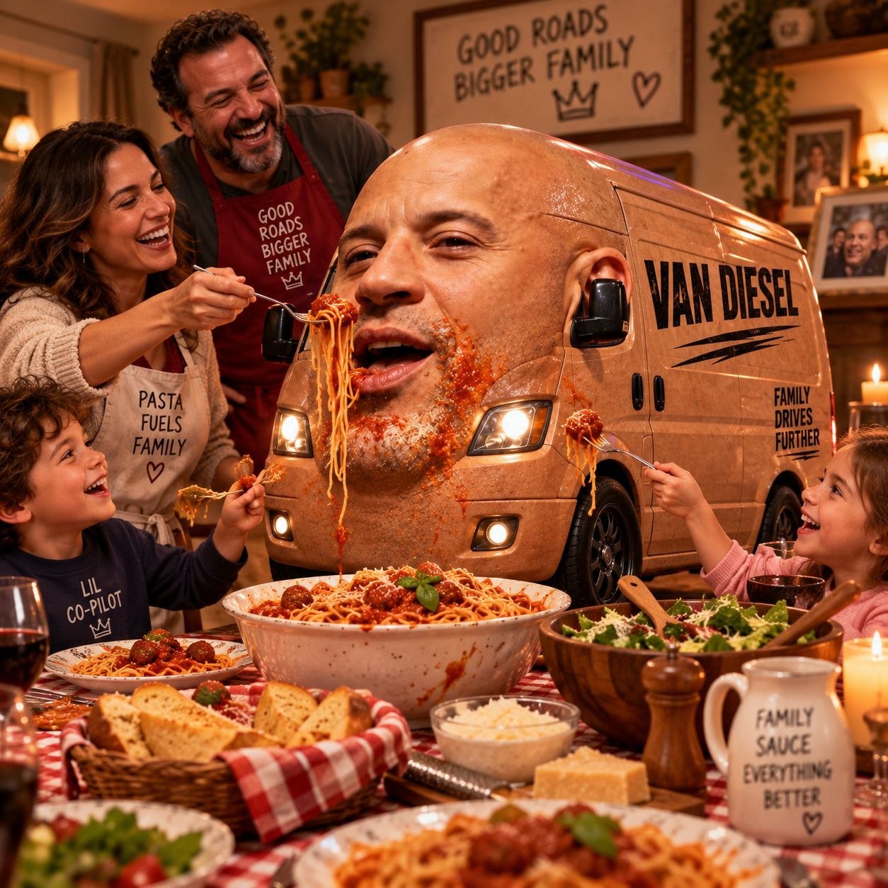 Sunday Dinner — Pasta Fuels Family